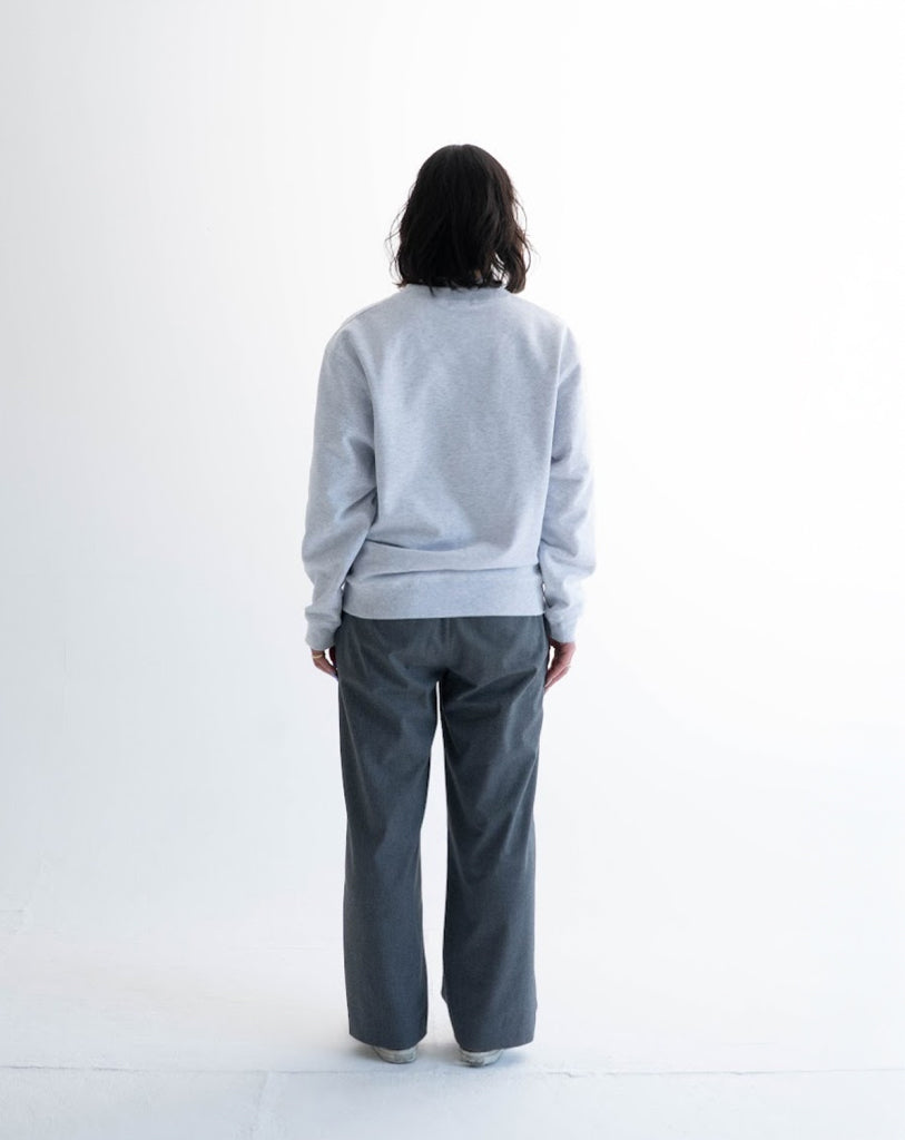LOGO - Basic Sweat / Heather Gray Unisex