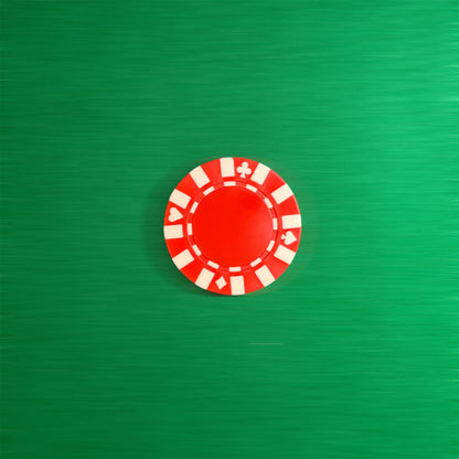 麻雀用ポーカーチップ 赤