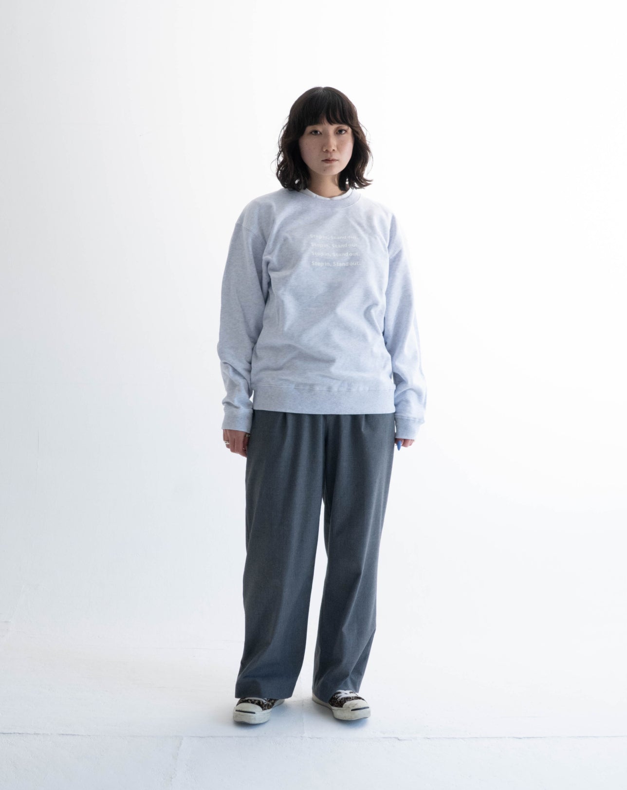 QUAD - Basic Sweat / Heather Gray Unisex