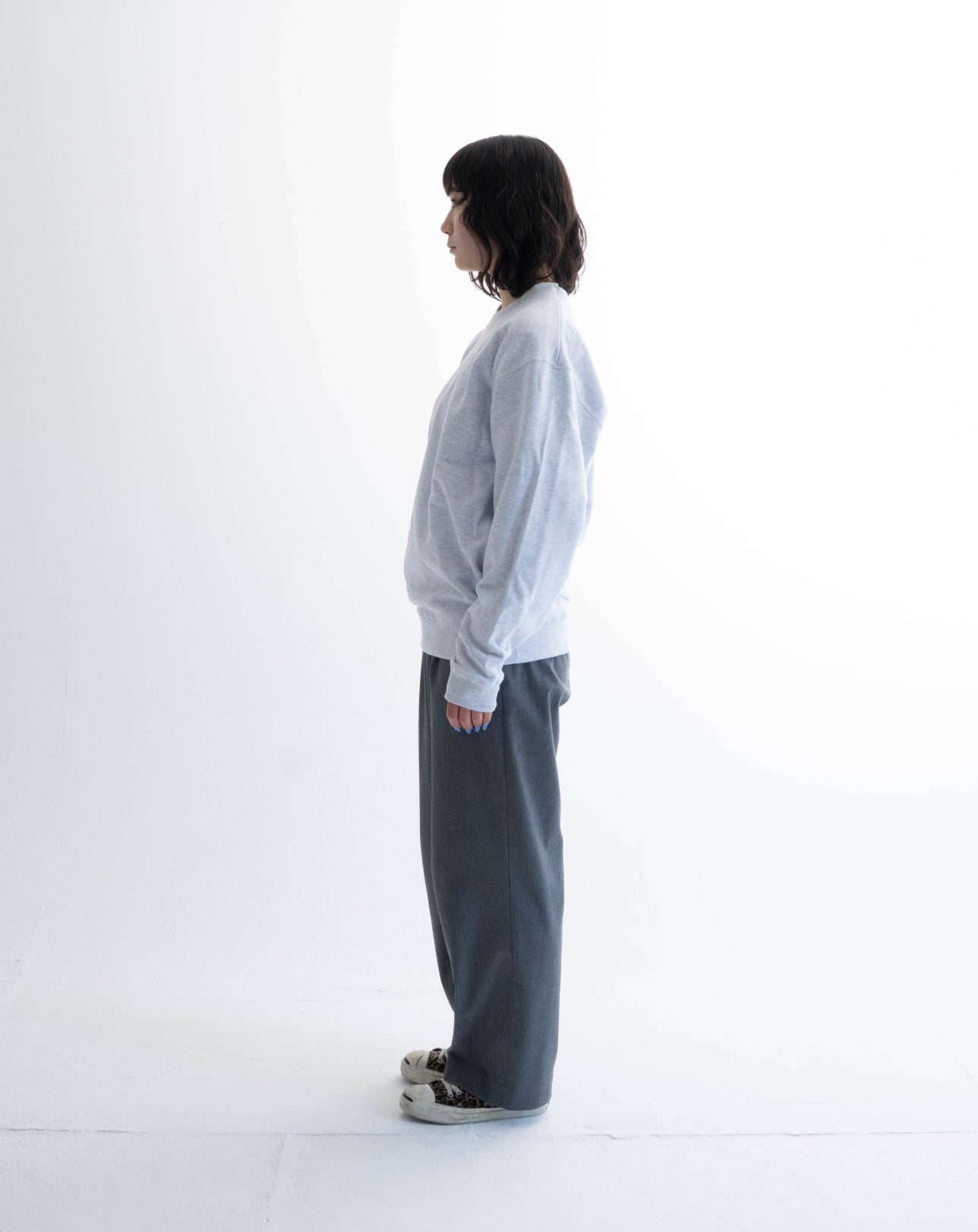 QUAD - Basic Sweat / Heather Gray Unisex