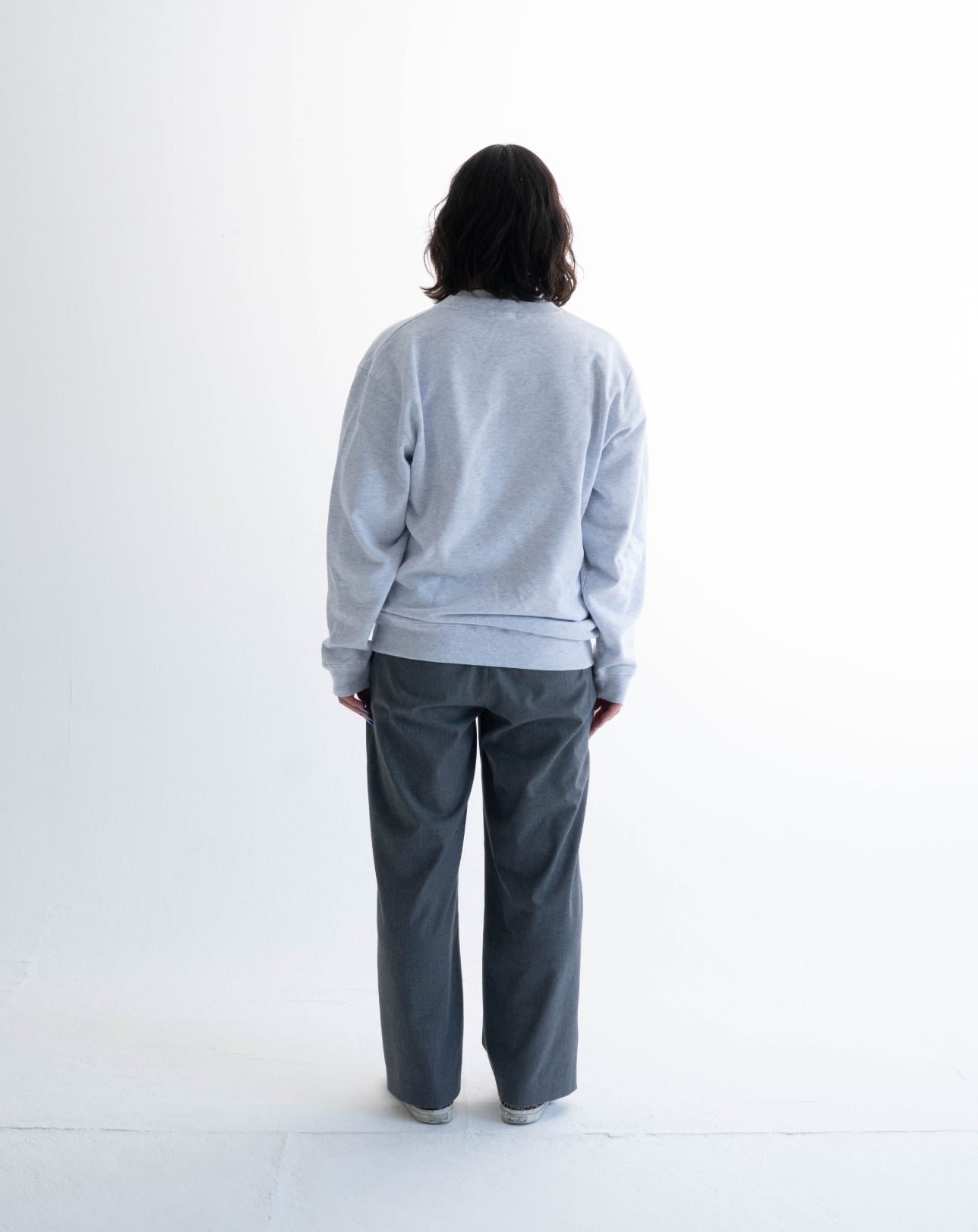 QUAD - Basic Sweat / Heather Gray Unisex