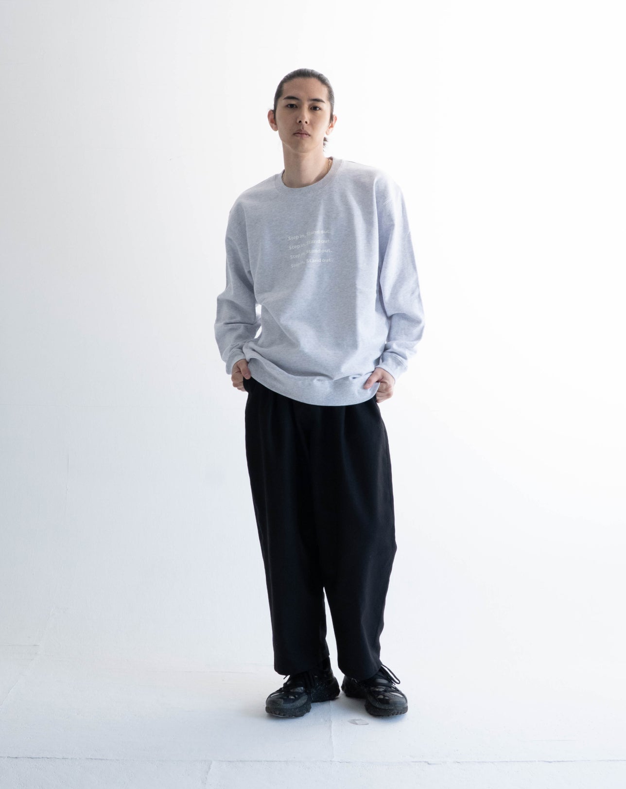 QUAD - Basic Sweat / Heather Gray Unisex